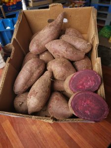 Purple Sweet Potatoes